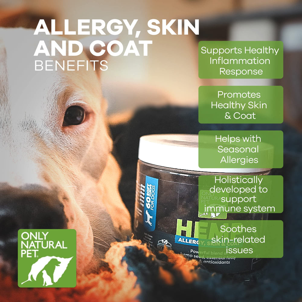 Only Natural Pet - bromélaïne et quercétine, soutien système immunitaire.