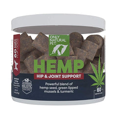 Only Natural Pet bouteille hip et joint pour chiens, favorise une mobilité saine