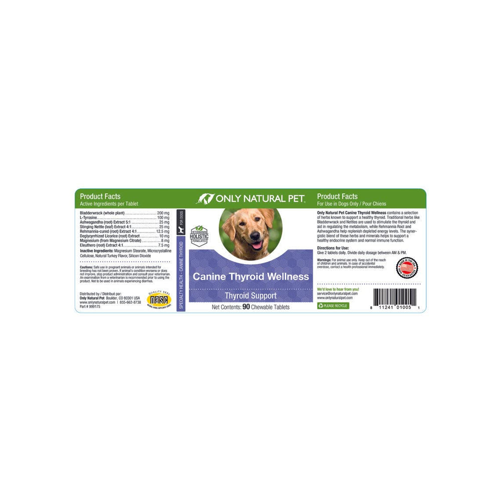 Only Natural Pet – routine simple, chien apprécie les comprimés à mâcher