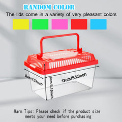 ONLYFU terrarium reptile avec volets de ventilation pour une aération constante.