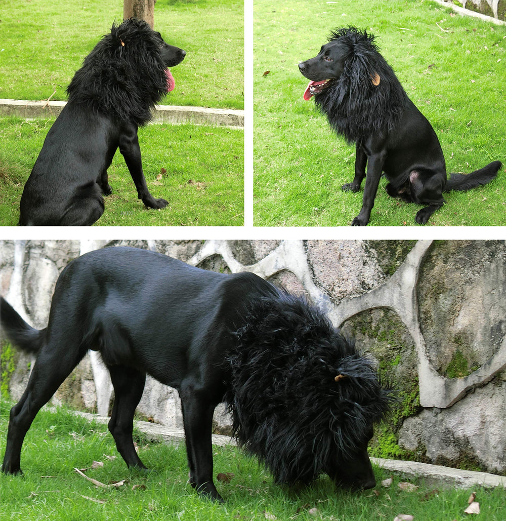 Onmygogo crinière lion chien peluche légère et agréable au toucher.