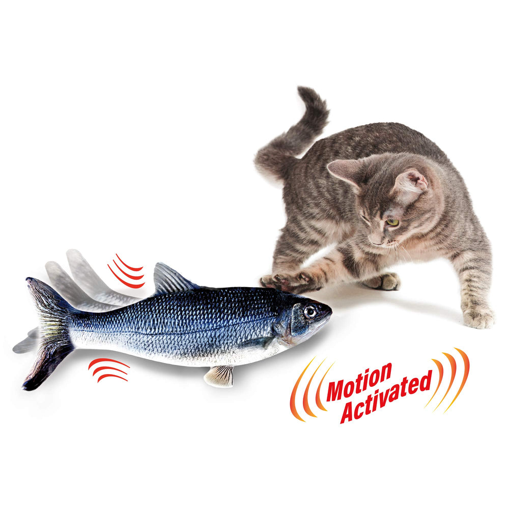 Capteur de mouvement Flippity Fish Ontel déclenchant l'animation.