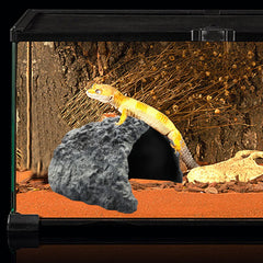 Oooct déco aquarium roche réaliste, décor robuste et élégant pour terrarium.