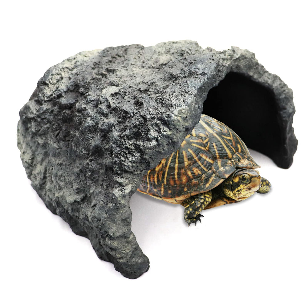 Oooct refuge roche reptile extragrande, abri spacieux pour reptiles.