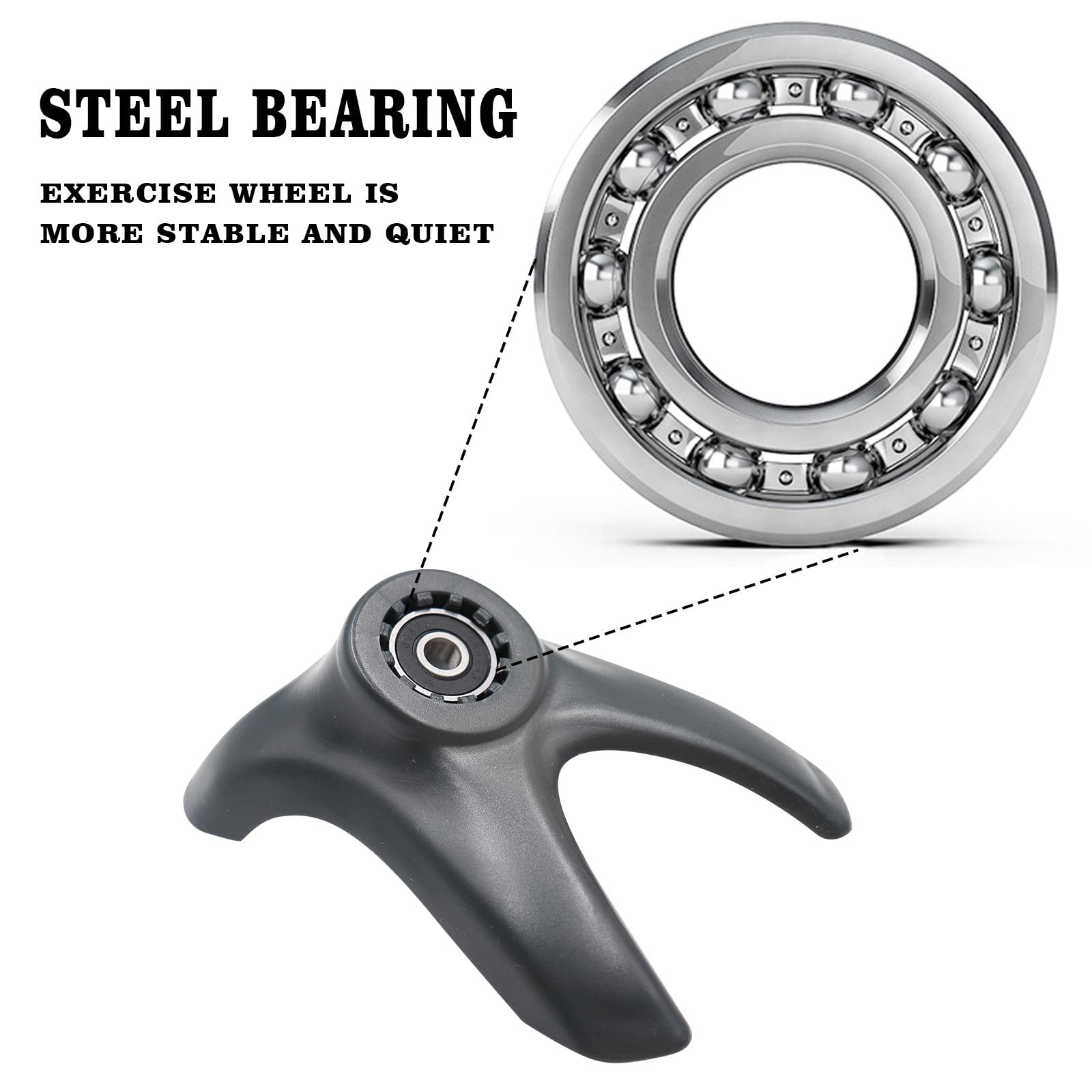 Roue Oooct diamètre 12,7 cm, adaptée à diverses cages.