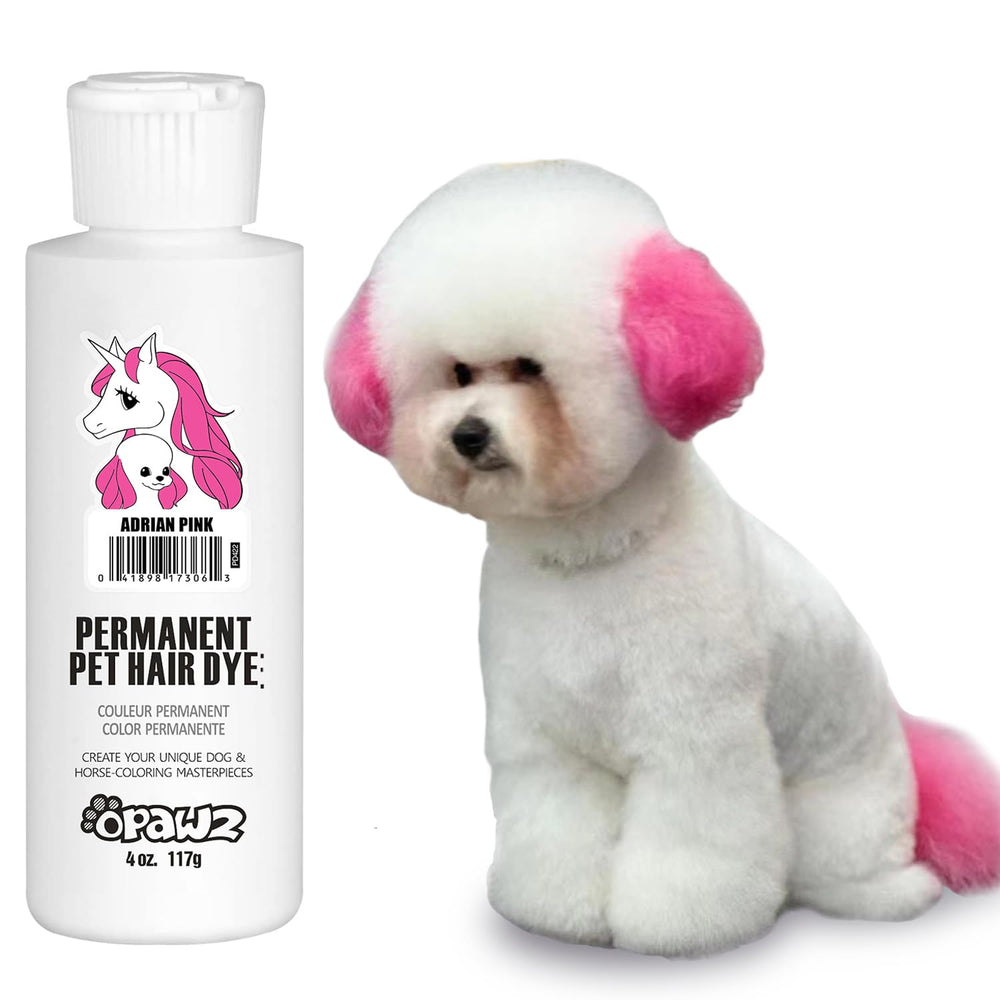 OPAWZ coloration permanente chien – bouteille prête à l’emploi et couleur vive.