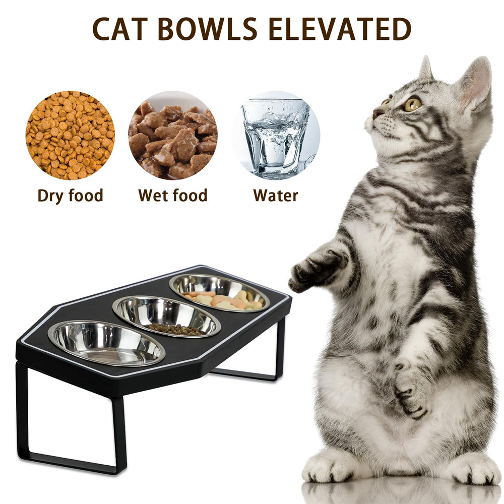 Bol chat élevé 12oz OPELETNNT, accès simple pour petites tailles