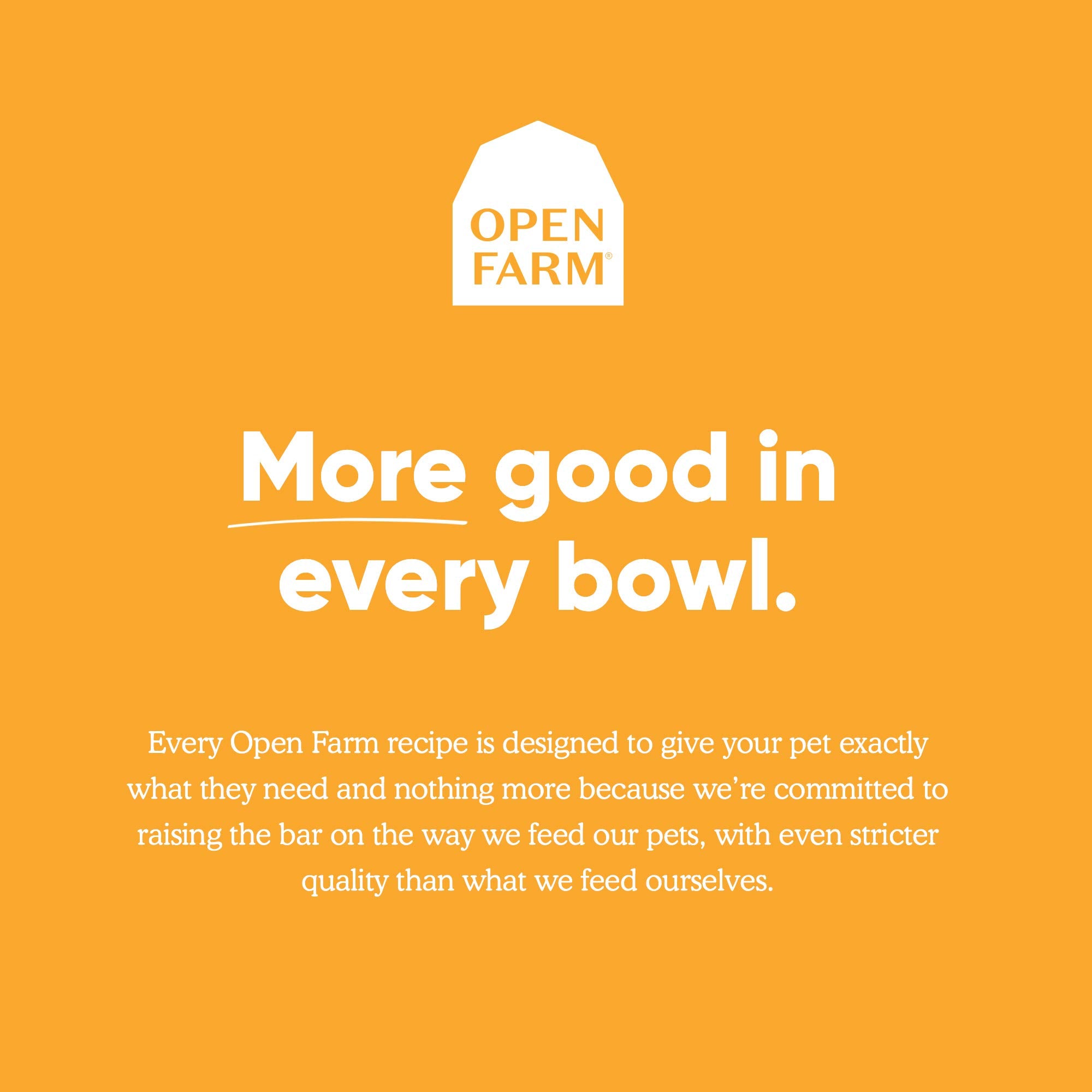 Open Farm bouillon d'os poulet – versement fluide pour arroser les plats.