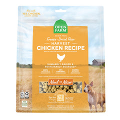 Open Farm morsels poulet – 95% viande, repas complet.