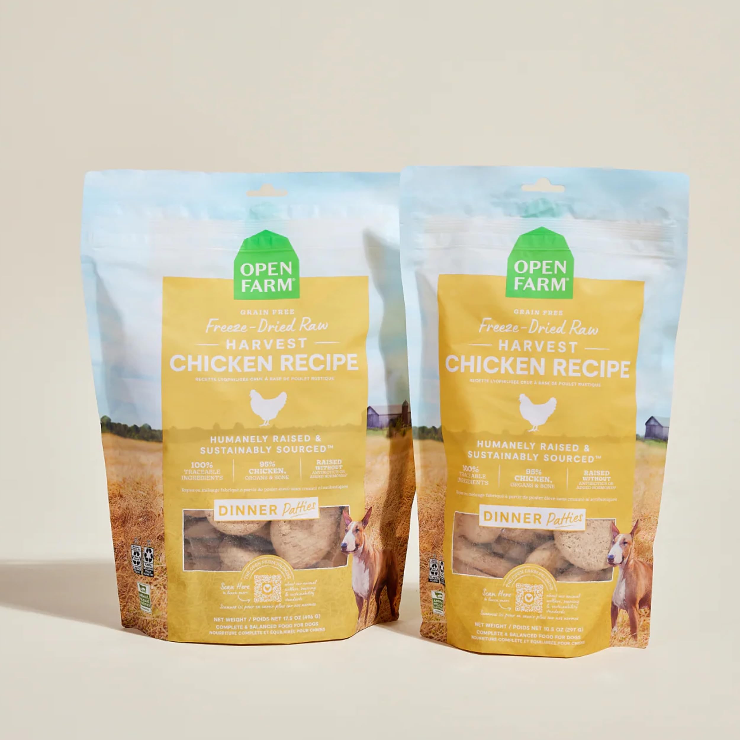 Open Farm procédé lyophilisation - conserve goût et nutriments