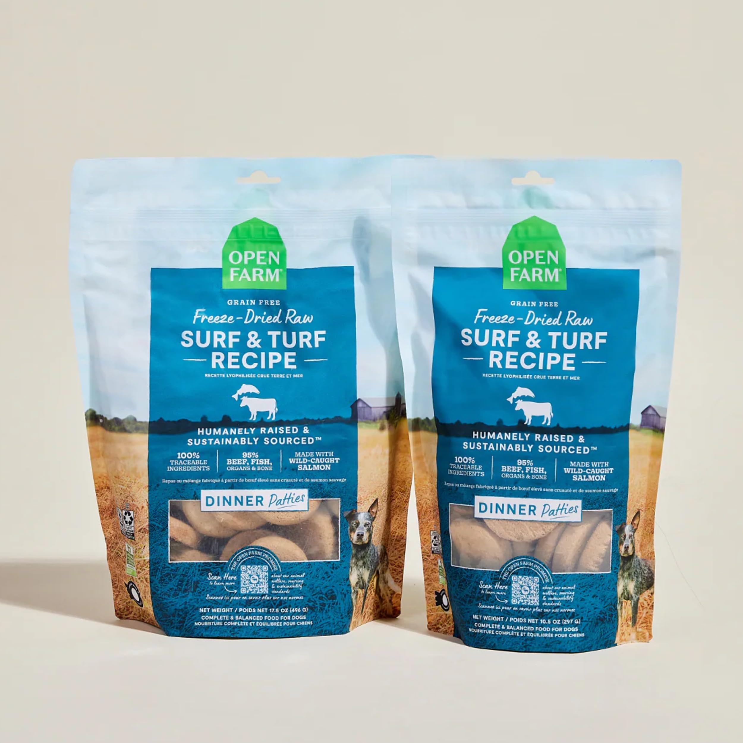 Open Farm processus de séchage préserve saveur et nutriments sans conservateurs.