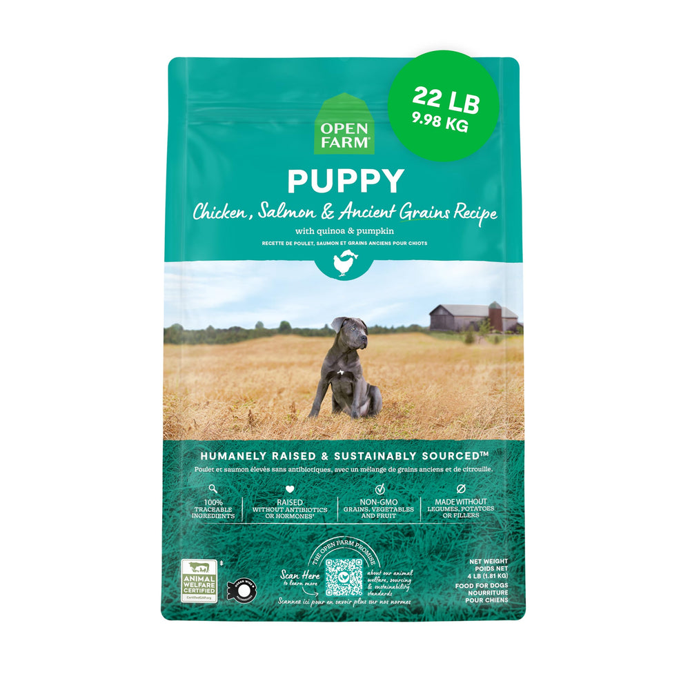 Open Farm chiot sac 22 livres nutrition complète pour chiot