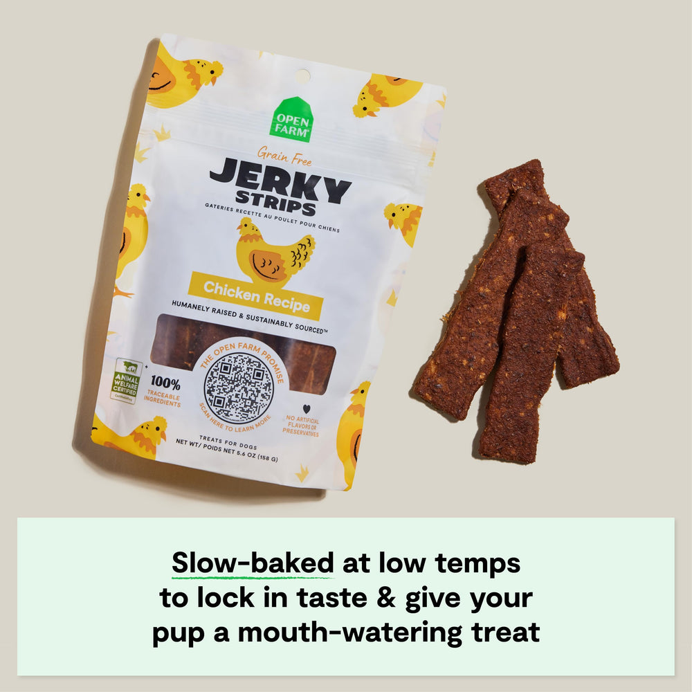Sachet réutilisable et refermable Open Farm pour snacks nomades.
