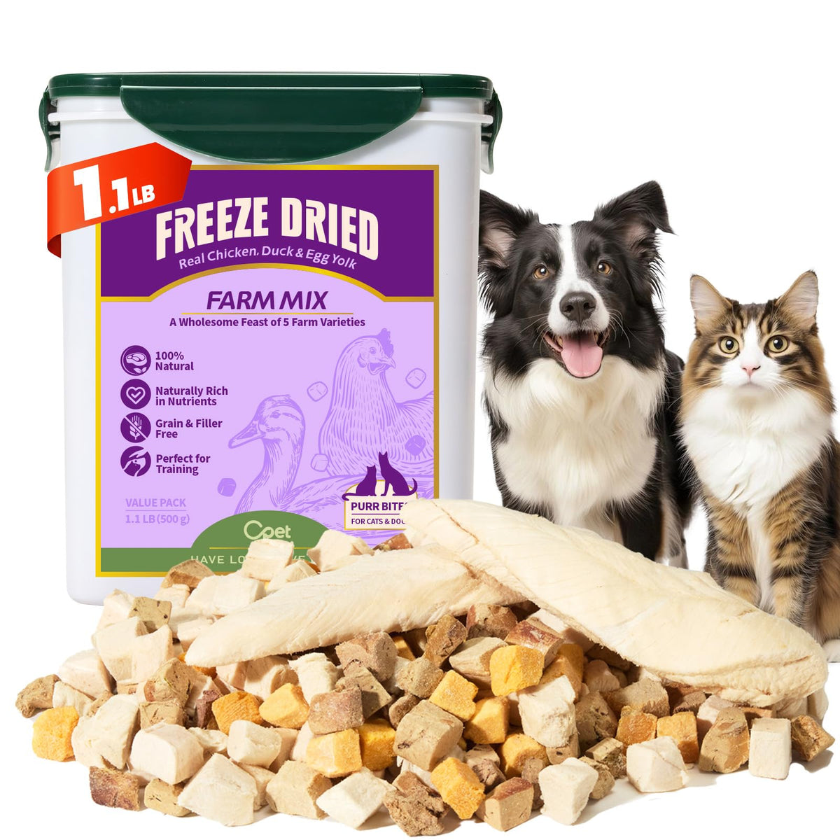 OPET friandises poulet seche – ingrédient unique, parfait pour récompenses.