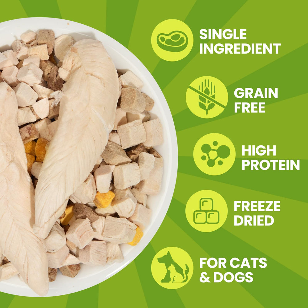 OPET proteine elevee – friandises poulet pour chiens et chats actifs.