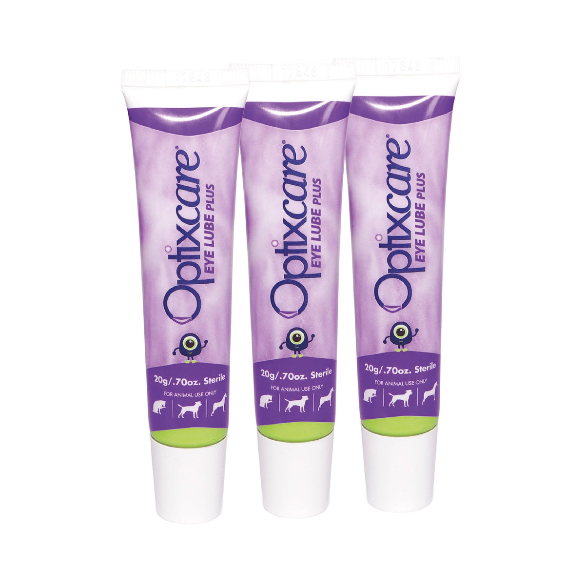 OptixCare Eye Lube Plus – tube 20 g, gel hydratant pour yeux sensibles