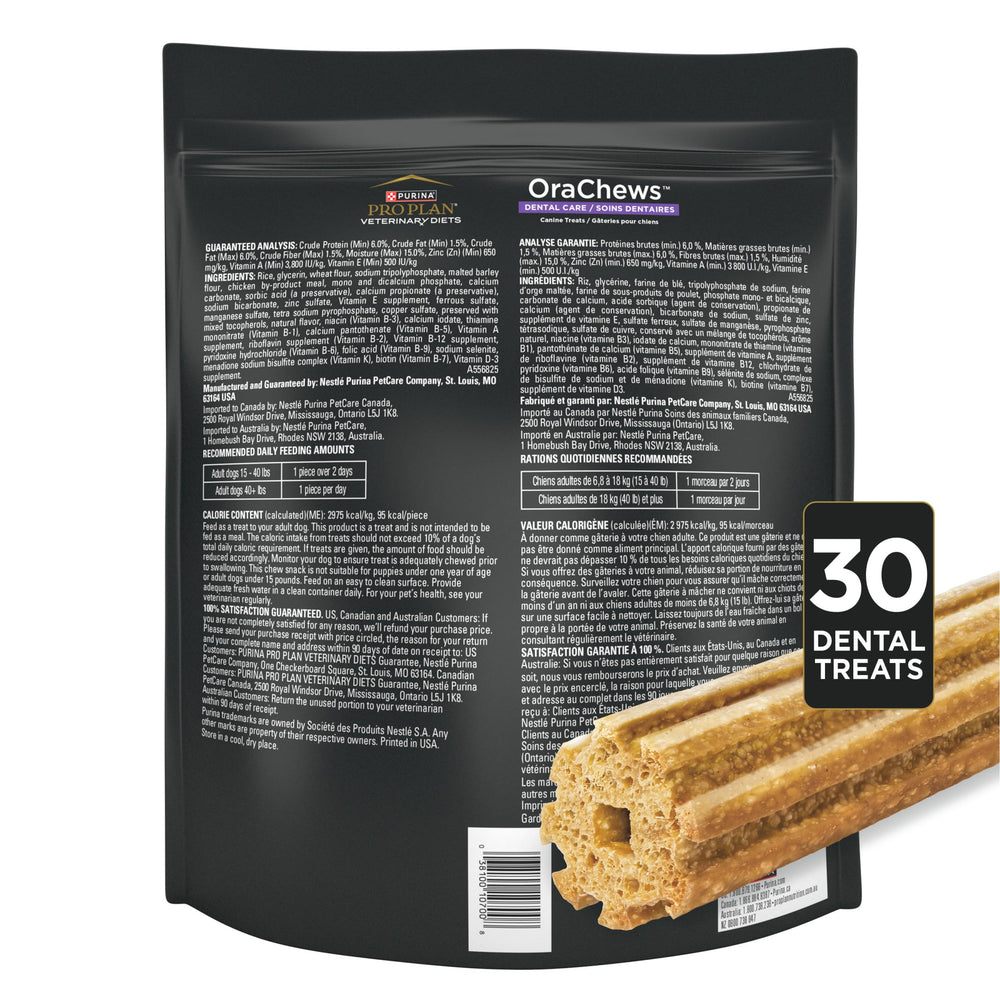 OraChews gros chien Texture masticable pour engagement.