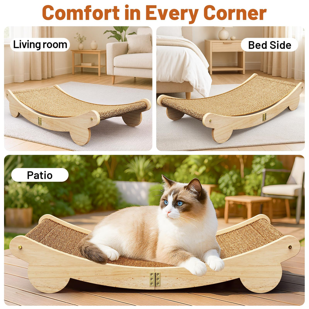ORDORA grand format: idéal pour deux chats ou chats volumineux.