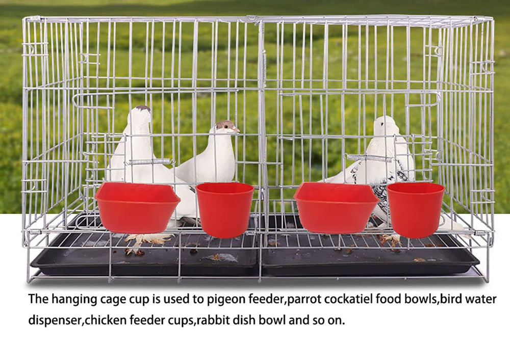 ORIBUKI Systeme suspension tasse cage rouge, installation simple.