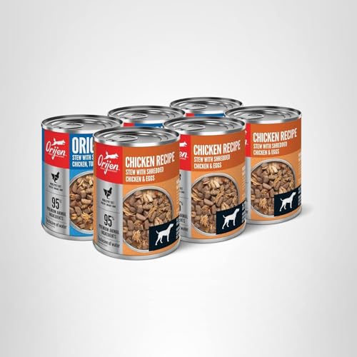 ORIJEN Accompagnement croquettes : enrichit le repas avec humidité et goût.