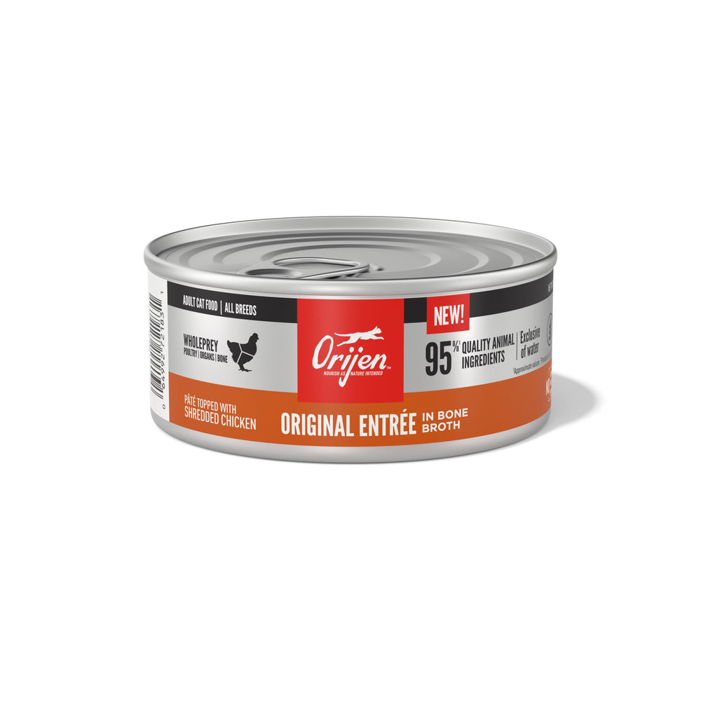 ORIJEN Original Entree poulet et foie cru, equilibre nutritionnel et gout apprecie.