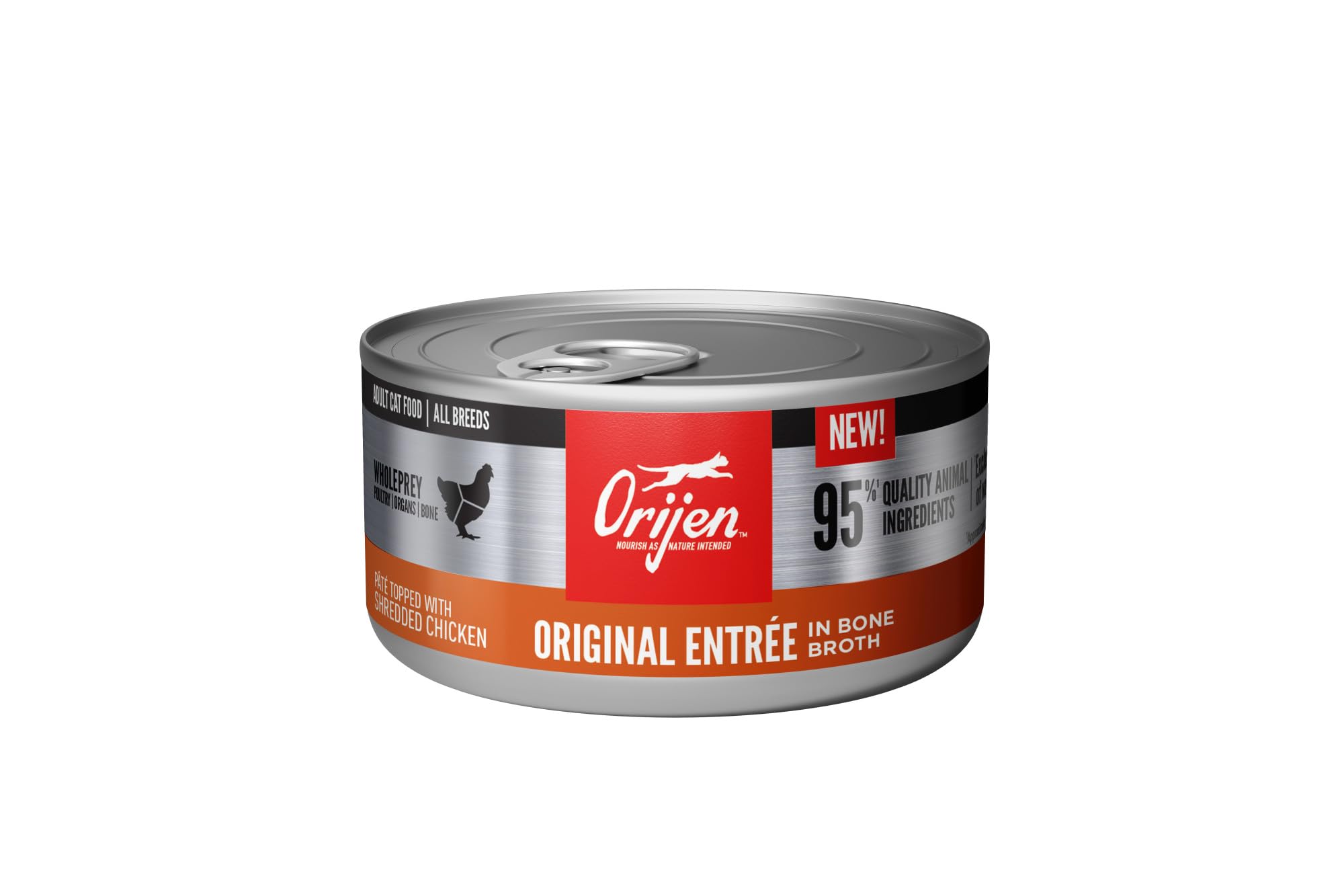 ORIJEN Pâté Originale : ingrédients frais et crus pour une nutrition naturelle