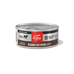 ORIJEN Pâté Régional Rouge, texture pâté lisse et appétente.