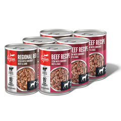 ORIJEN regional-red effiloché en conserve, repas riche en protéines