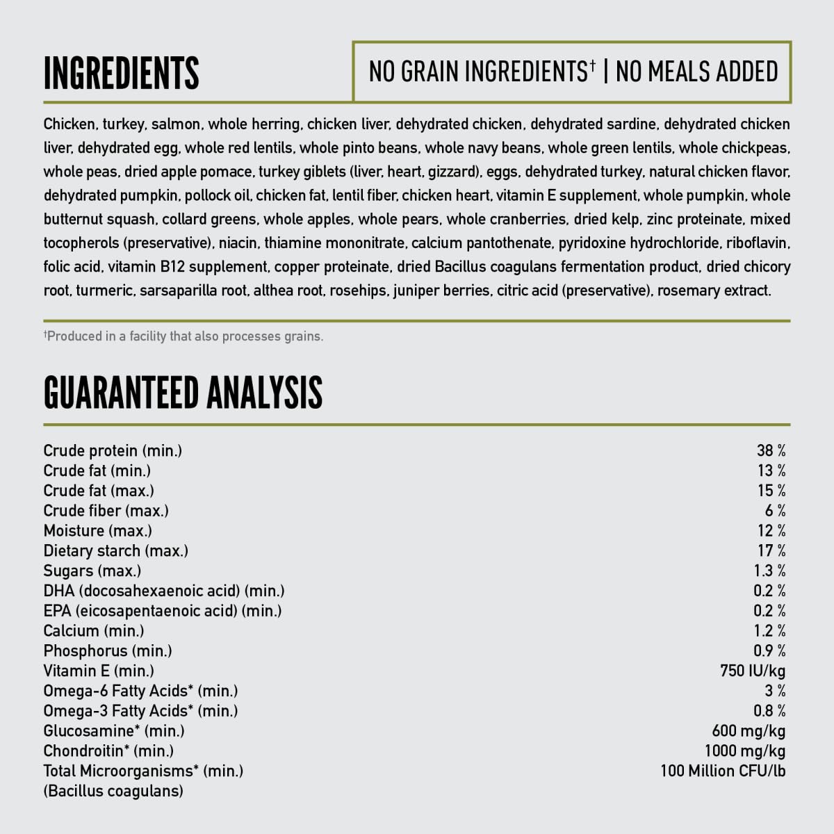 ORIJEN Senior Original enrobage aromatique stimulant l'appétit.