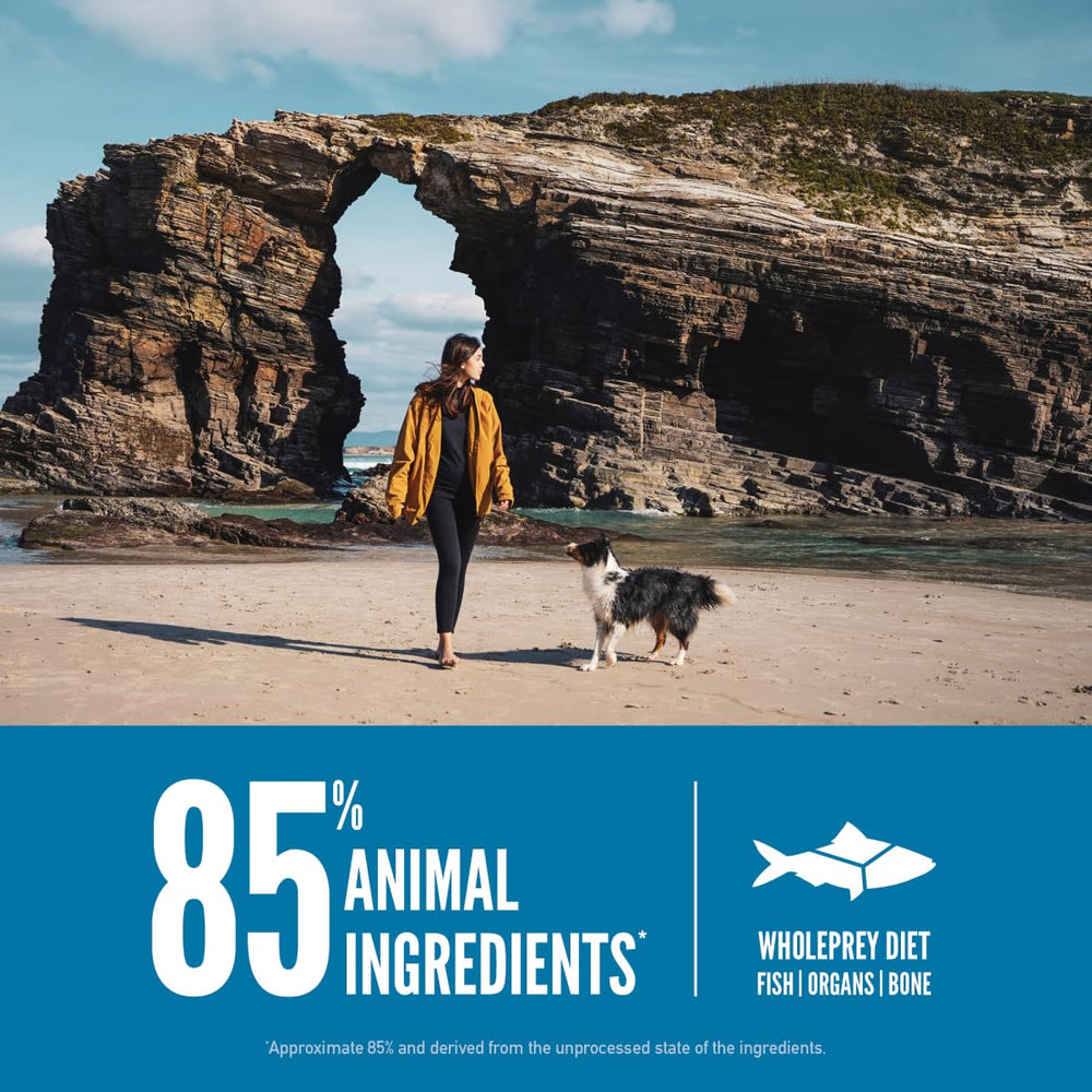 ORIJEN Six Fish ingr frais refrigeres: ingrédients frais livrés réfrigérés pour la qualité.