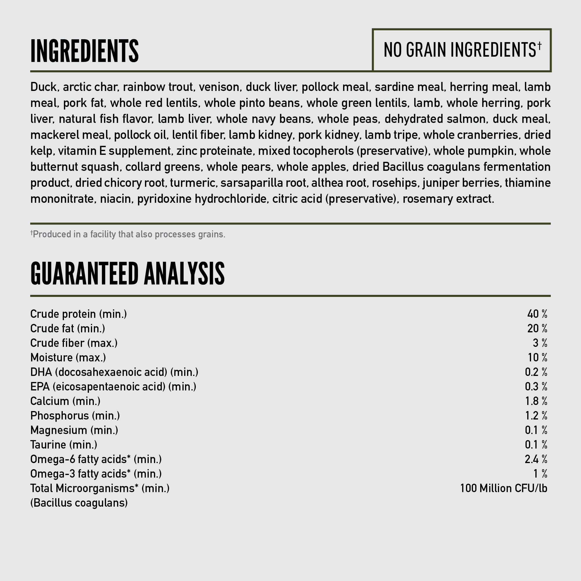 ORIJEN TUNDRA sac croquettes ouvert, facilité d’utilisation et conservation.