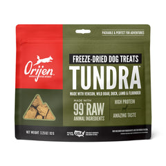 ORIJEN TUNDRA, sachet lyophilisé pratique pour les aventures quotidiennes.