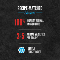 Chat sans céréales avec friandises TUNDRA ORIJEN adaptées à l’alimentation sans grain.