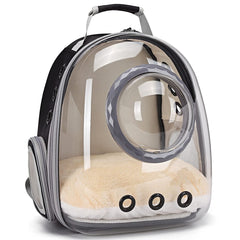 ORIZZP sac porte-chat bulle: fenêtre transparente pour voyages sans stress.