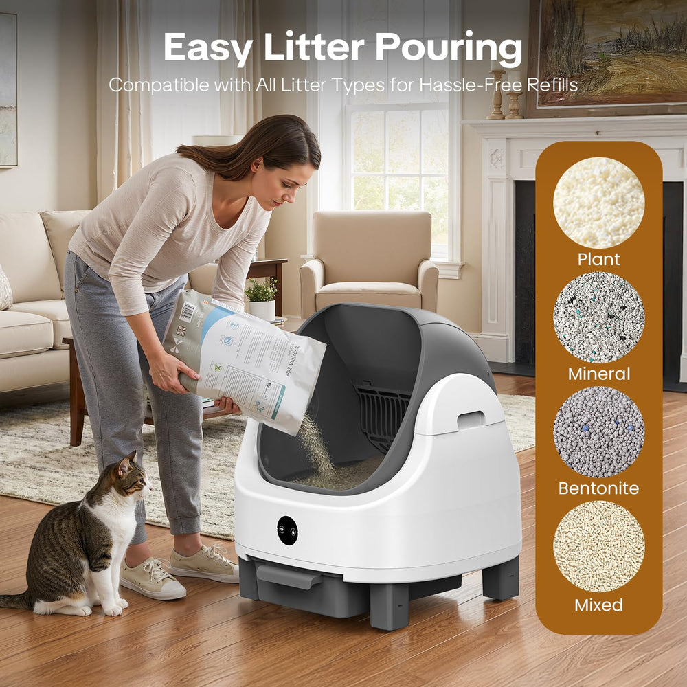 ORELEY capacité extra-large, idéal pour plusieurs chats