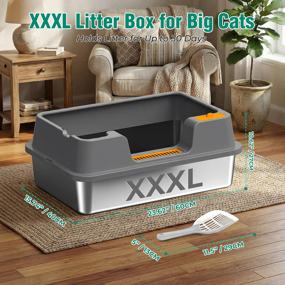 Conception XXL OROLEY, adaptée aux chats de grande taille.