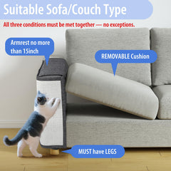 Oroonoko sisal naturel non toxique, sécurité pour animaux et surfaces protégées.