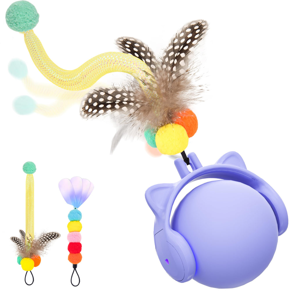 ORSDA balle connectee chat avancee: mouvement intelligent et jeu dynamique.