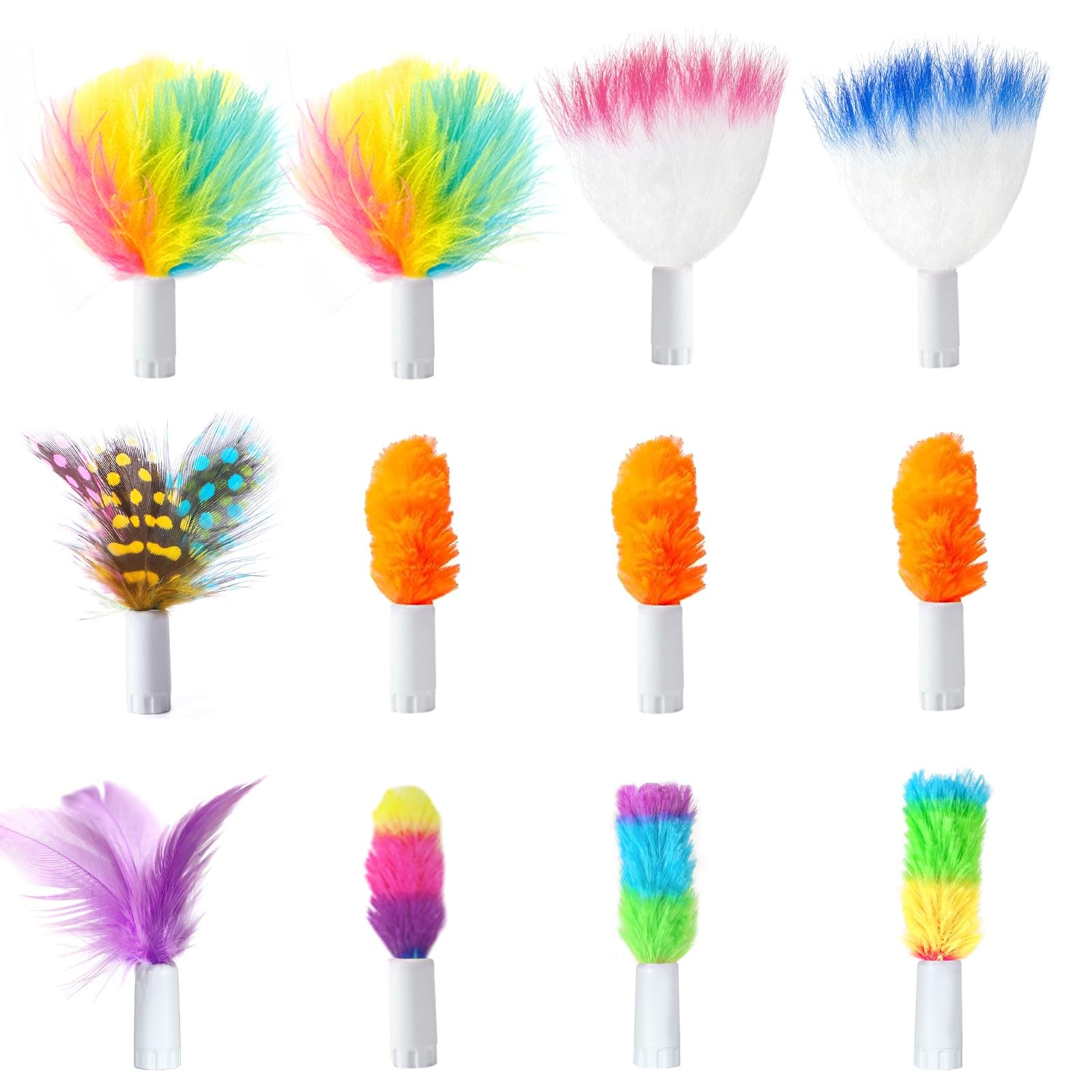ORSDA chat plumes interchangeables, jouet interactif stimulant la chasse et l'amusement.