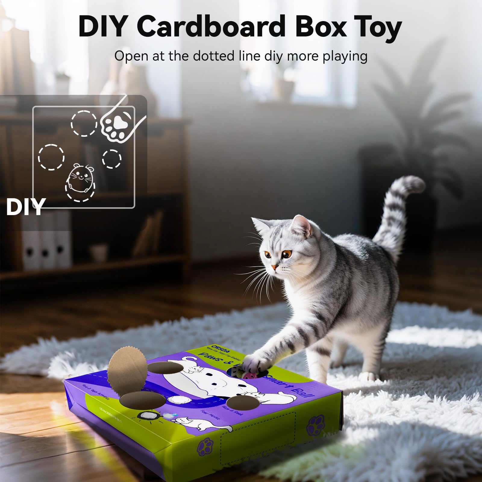 ORSDA coque silicone et peluche, fonctionnement silencieux