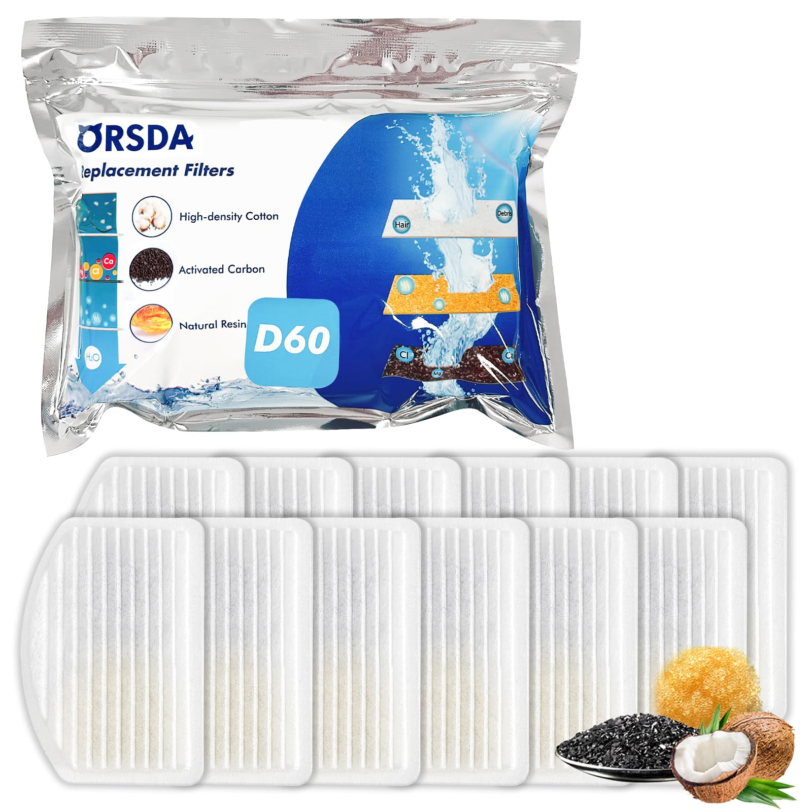 Filtre ORSDA pour fontaine-chat – design breveté et filtration fiable