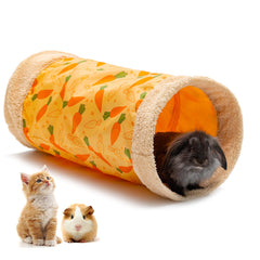 ORZECHKO tunnel lapin: refuge doux pour sommeil et jeu