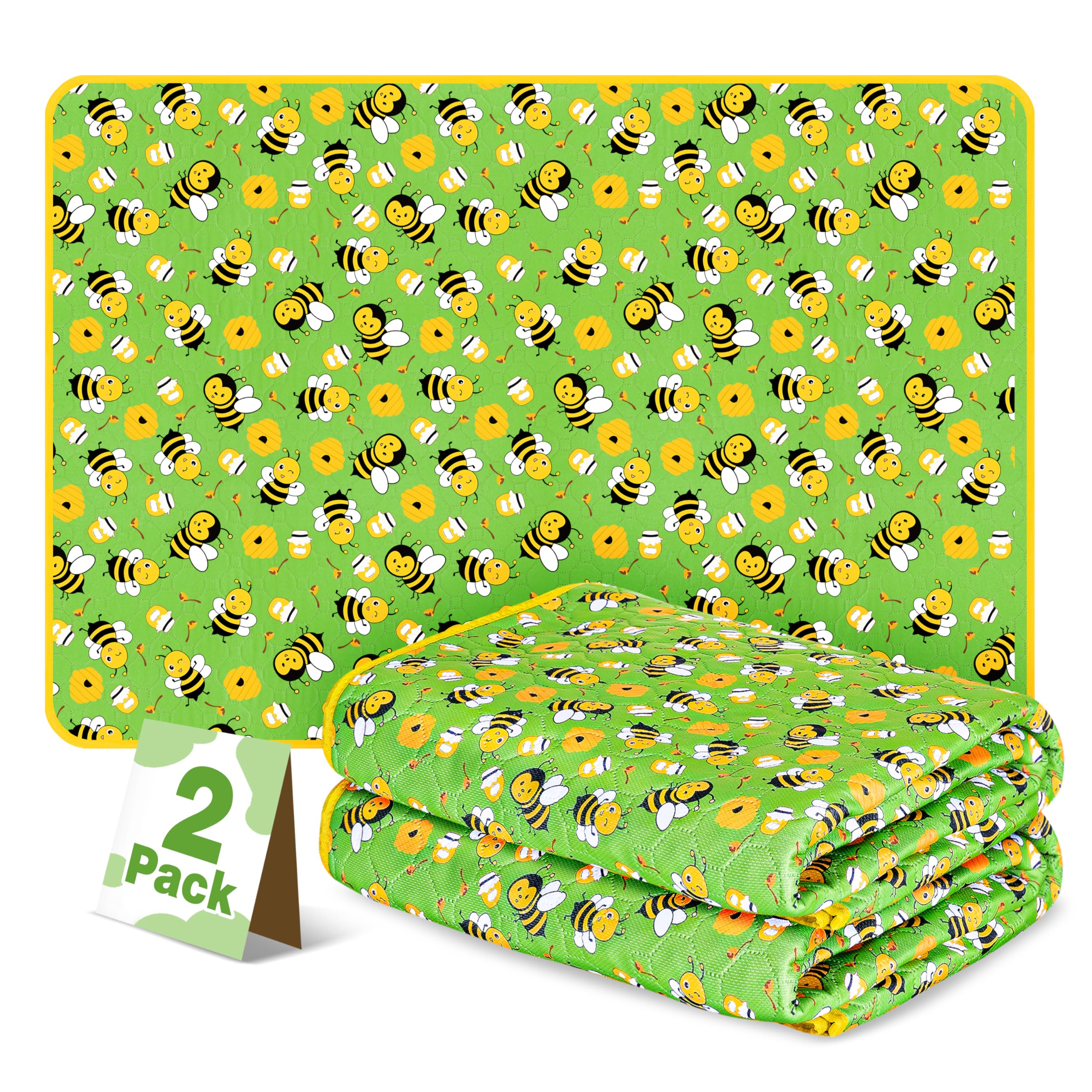 Oslianbok Tapis d'apprentissage lavables 2 pièces, douceur et protection durable.