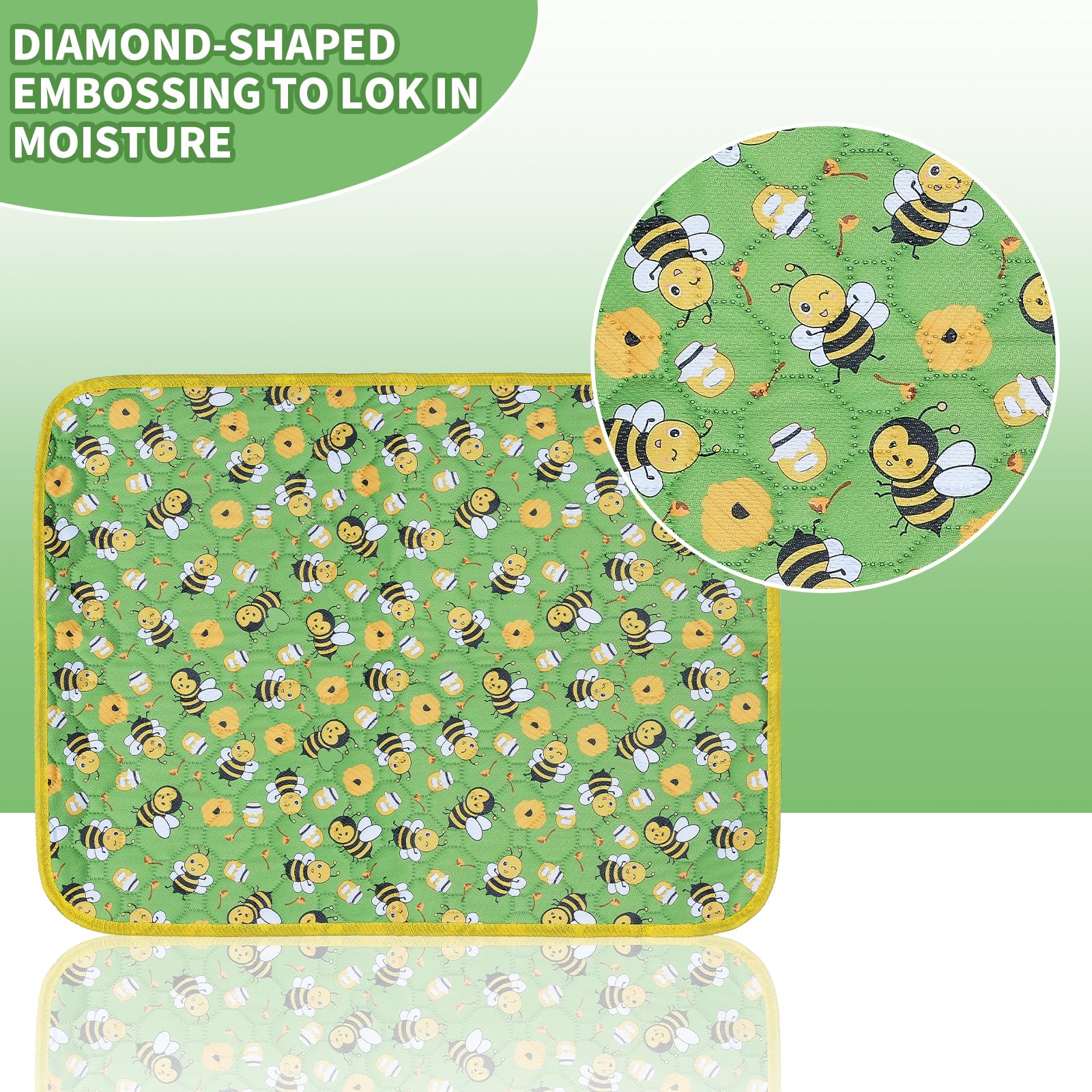 Oslianbok Tapis d'apprentissage pour chiots, réutilisable et pratique.