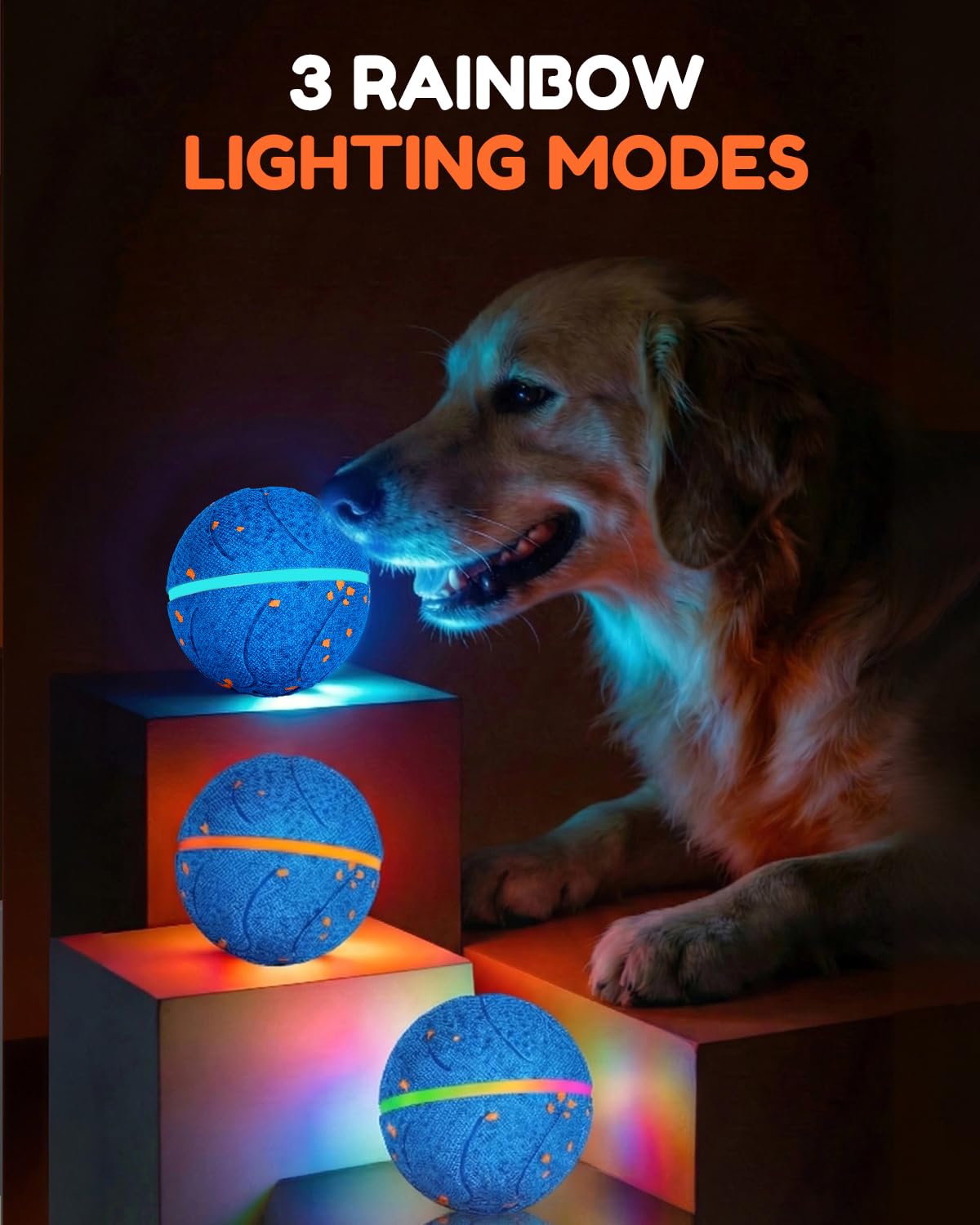 osou lumières colorées attirent l'œil et prolongent l'amusement grâce aux cycles lumineux