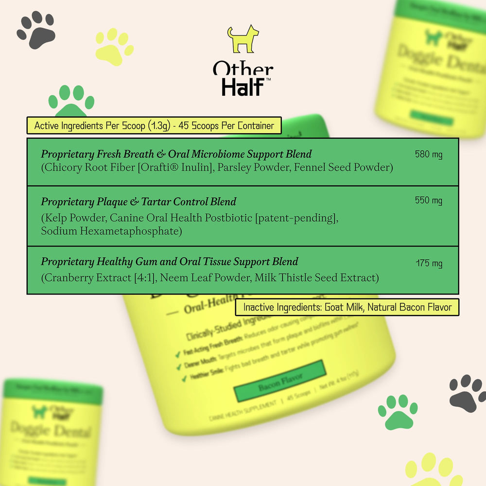 Other Half Doggie Dental – fabriqué aux États-Unis avec normes élevées