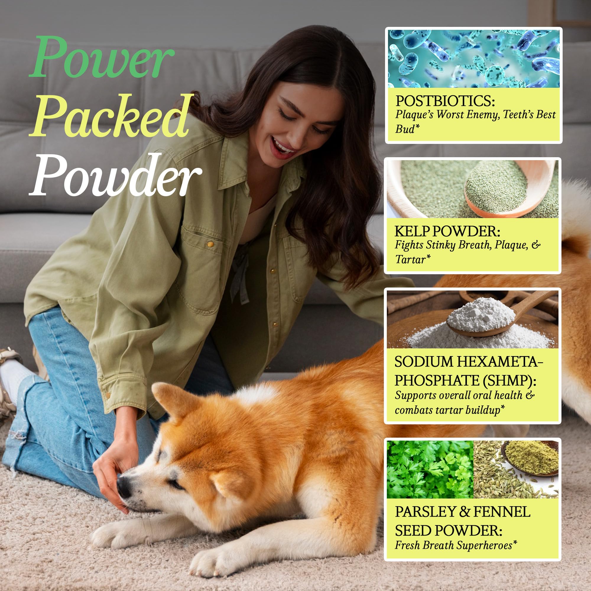 Other Half Doggie Dental – ingrédients naturels premium pour la santé bucco-dentaire