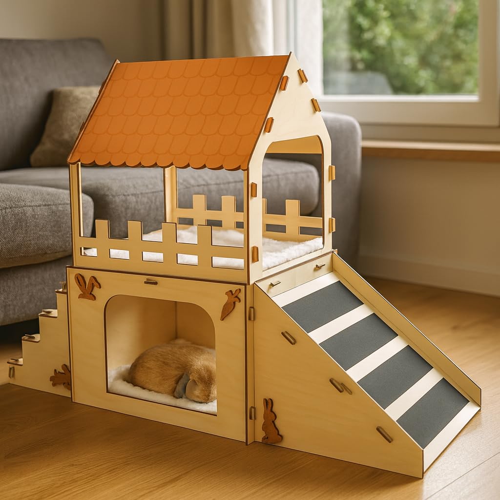 OtterPets assemblage sans-outils bois : montage rapide sans outil