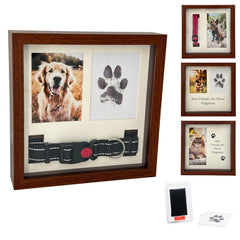 OtterPets cadre mémoire chien 9x9, affichage photo personnalisable.