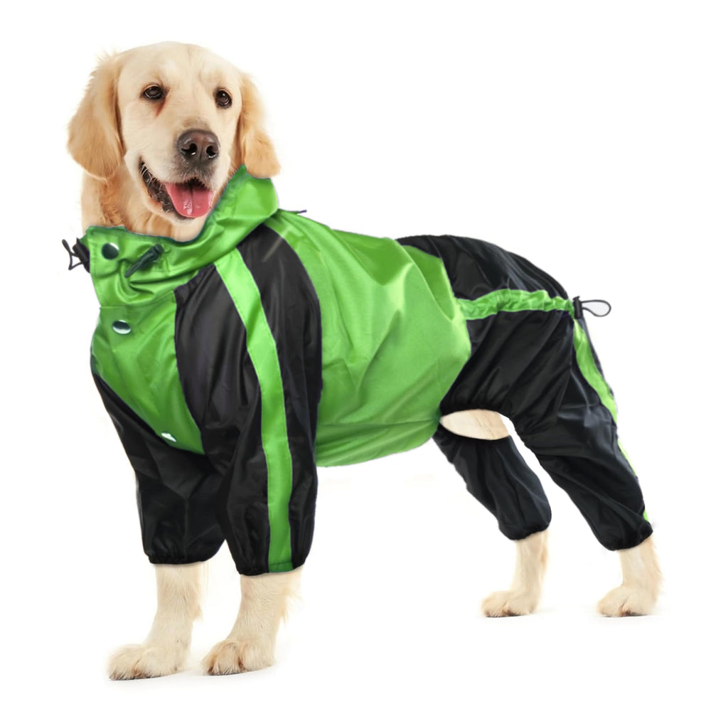 OUOBOB imperméable pour chien capuche pour rester au sec lors des sorties